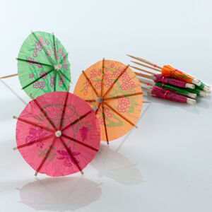 Magnet 3Pagen 12 dekoratívnych dáždnikov