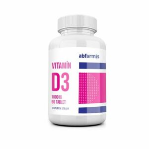 Abfarmis Vitamín D3 1000IU 60 tabliet
