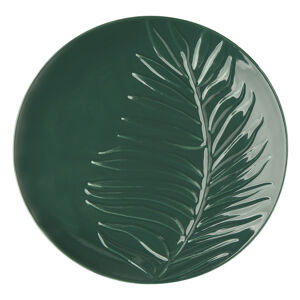 Altom Porcelánový dezertný tanier Tropical, 20 cm, zelená