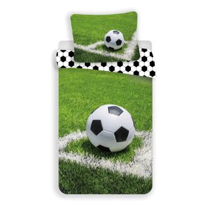 Jerry Fabrics Bavlnené obliečky Futbalová lopta, 140 x 200 cm, 70 x 90 cm