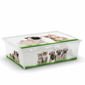 KIS C box Puppy & Kitten L, 27 L s kolečky