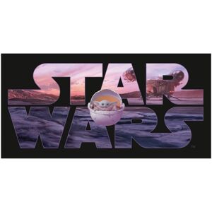 Jerry Fabrics Osuška Star Wars Mandalorian, 70 x 140 cm