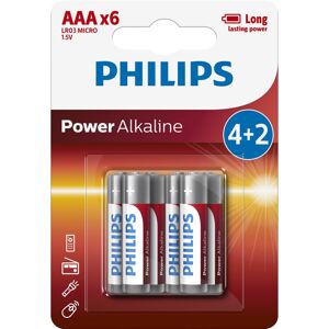 Philips PowerLife AAA 6ks LR03P6BP/10