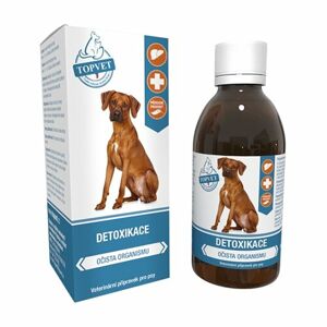 Topvet Detoxikácia sirup pre psov 200 ml
