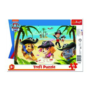 TREFL Puzzle Tlapková patrola: Pirátská výprava 15 dílků