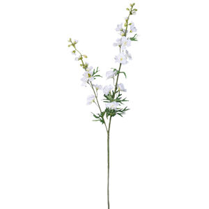 Umelé Delphinium biela, 98 cm
