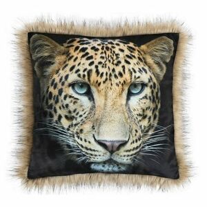 Bellatex Vankúšik SAFARI Leopard, 45 x 45 cm