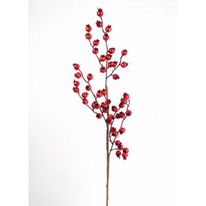 Vetvička s červenými šípkami, 60 cm